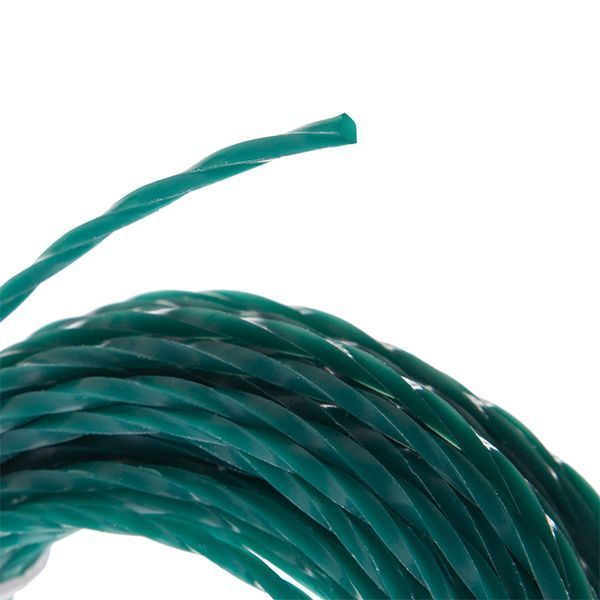 Лiска для тримера "квадрат" кручена, 1.6 мм x 15 м INTERTOOL DT-2321 DT-2321 фото