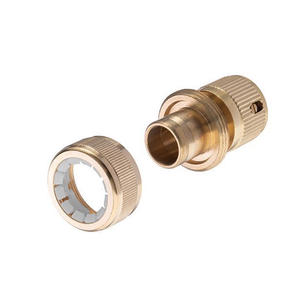Коннектор латунный 1/2" на шланг 3/4", STORM INTERTOOL GE-1220 GE-1220 фото
