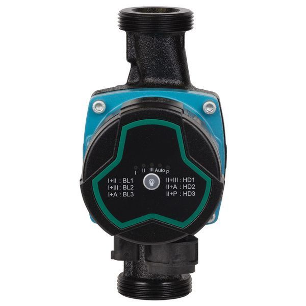Насос циркуляционный энергосберегающий 5-39Вт Hmax 6м Qmax 53л/мин &Oslash;1&frac12;" 180мм + гайки &Oslash;1" AQUATICA GPA25-6/180 III (774053) 774053 фото