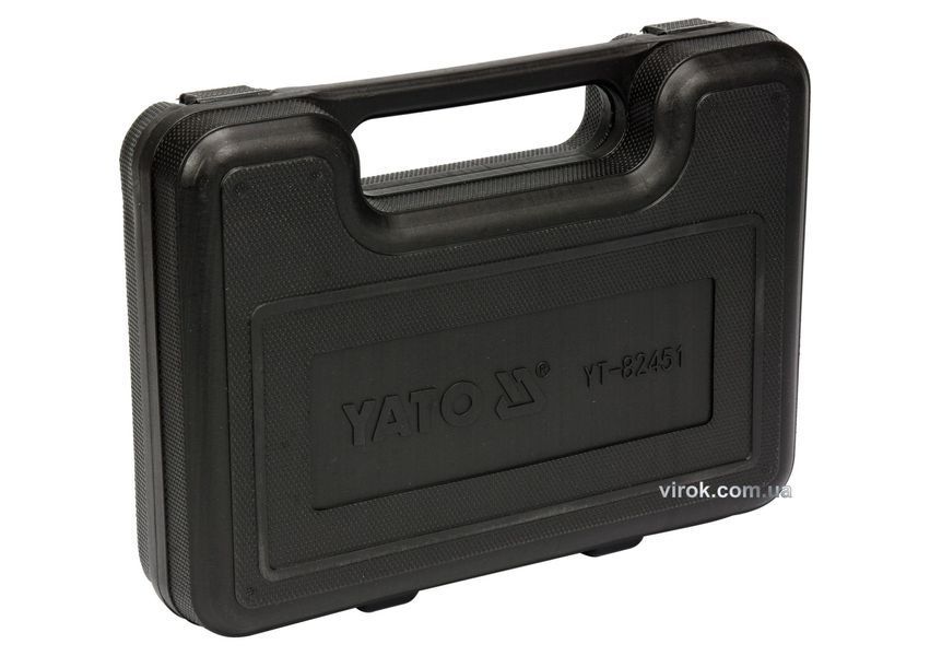 Паяльник импульсный сетевой YATO, P=200 Вт, макс t=500&deg;С, с аксессуарами YT-82451 YT-82451 фото
