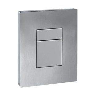 Панель змиву пластикова Koer KT-0607-01 157x198x3mm, кнопка квадратна (KR5344) KR5344 фото
