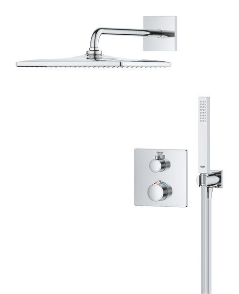 Душевая система скрытого монтажа с термостатом Grohe Grohtherm (34870000) 34870000 фото