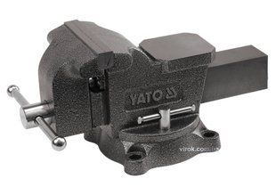 Лещата слюсарні обертові з наковальнею YATO, b= 200 мм, m= 29,5 кг YT-65049 YT-65049 фото