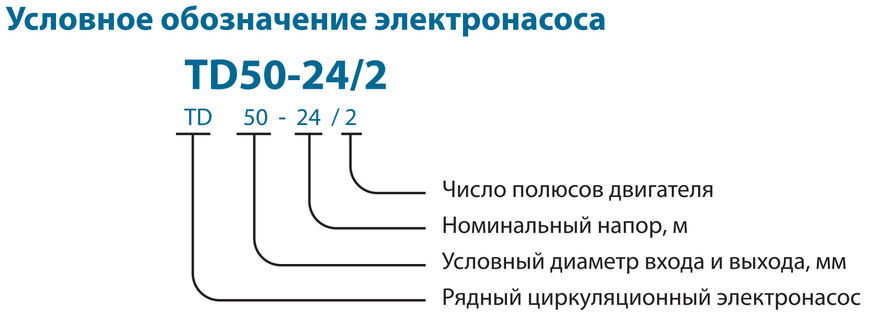 Циркуляційний насос TD32-18/2DWHC (220V) VARNA 29920 фото