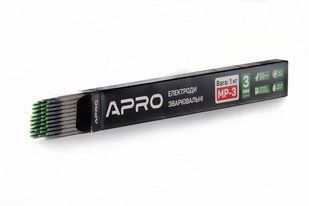 Электроды сварочные МР-3 1кг 3мм APRO (699931) 699931 фото