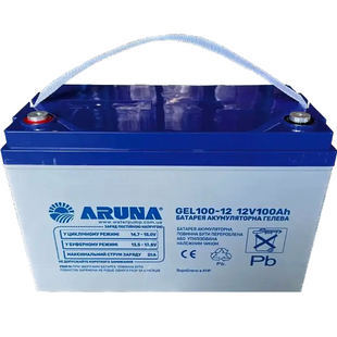 Батарея аккумуляторная GEL65-12 "ARUNA" 87720 фото