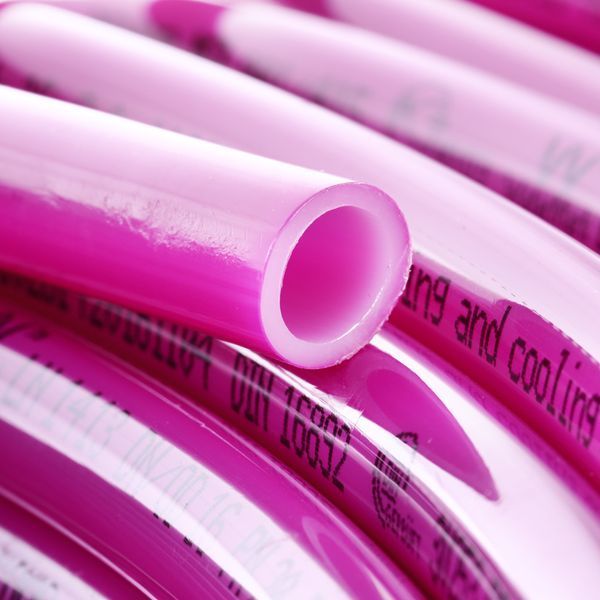 Труба для теплого пола с кислородным барьером Koer PEX-B EVOH 16*2,0 (pink) (400 м) (KR2852) KR2852 фото