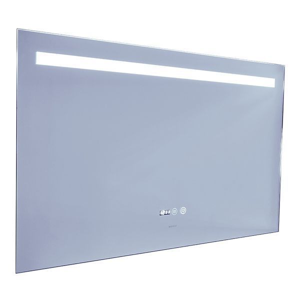 Зеркало Mixxus STRONG MR05-100x60 с Led Touch, Anti-fog, димером, регулятором яркости, часами (MI6009) MI6009 фото