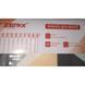 Шторка для ванної Zerix SCP-007-180x200 з PEVA (поліетиленвінілацетату) (Візерунок "Ромби") (ZX6080) ZX6080 фото 2