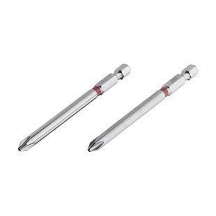 Комплект отверточных насадок, PH2, 1/4"&times;90 мм, S2, 2 ед., STORM INTERTOOL VT-0224 VT-0224 фото