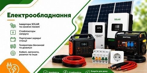 Категорія Електрообладнання