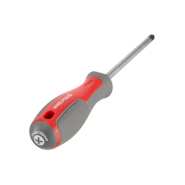 Викруткa хрестова, PH3&times;150 мм, Cr-V INTERTOOL VT-3324 VT-3324 фото