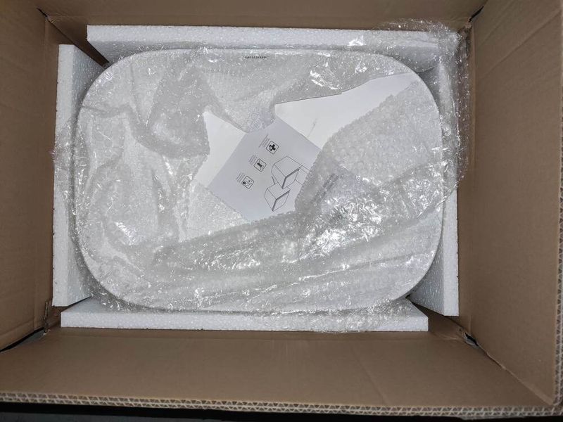 Раковина накладная Mixxus Premium DIVERSE-0112 MARBLE 455х325х135mm (MP6543) MP6543 фото