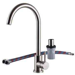 Змішувач для кухні EcoMIX ALPEN AISI-203S 000024957 фото