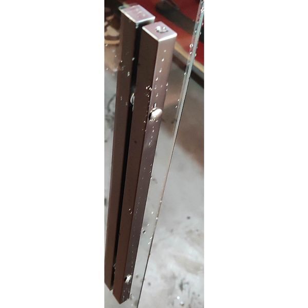 Шторки стеклянные на ванну раздвижные Koer SR BS06-120x150-TR-07 прозрачное стекло Easy Clean 6мм, графит (KR5947) KR5947 фото