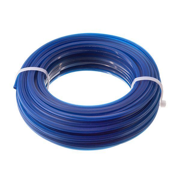 Лiска для тримера "квадрат" армована, 2.4 мм x 15 м INTERTOOL DT-2318 DT-2318 фото