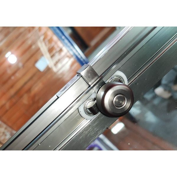 Шторки стеклянные на ванну раздвижные Koer SR BS06-120x150-TR-07 прозрачное стекло Easy Clean 6мм, графит (KR5947) KR5947 фото