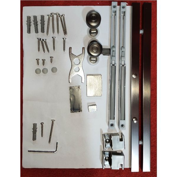 Шторки стеклянные на ванну раздвижные Koer SR BS06-120x150-TR-07 прозрачное стекло Easy Clean 6мм, графит (KR5947) KR5947 фото