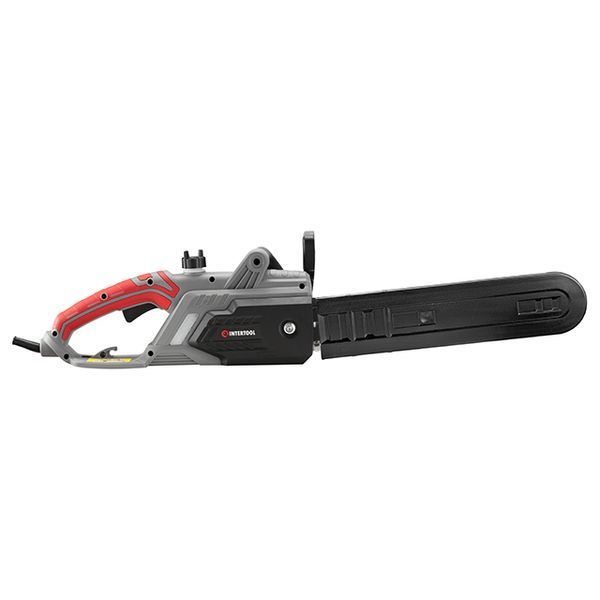 Пила ланцюгова електрична, 2,4 кВт, шина 40 см, 13 м/с, боковий двигун INTERTOOL DT-2201 DT-2201 фото