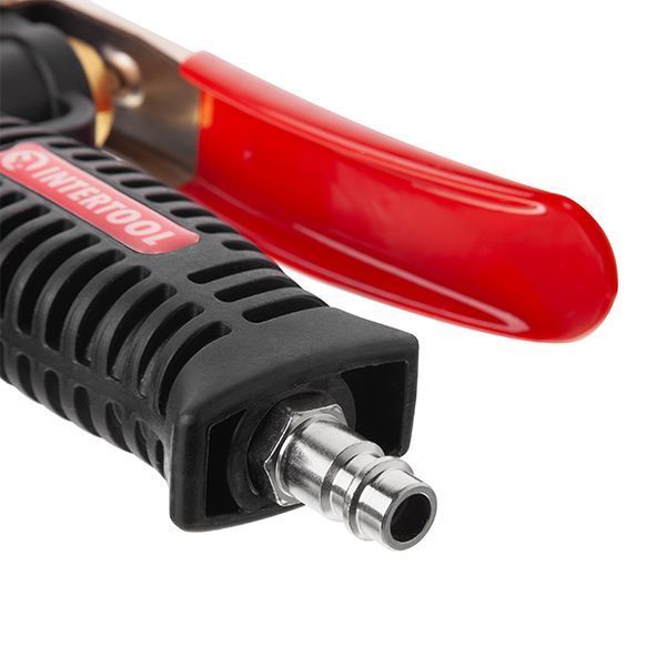 Пістолет для підкачування коліс із манометром, професiйний INTERTOOL PT-0510 PT-0510 фото