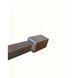 Шторки стеклянные на ванну раздвижные Koer SR BS06-120x150-TR-07 прозрачное стекло Easy Clean 6мм, графит (KR5947) KR5947 фото 8