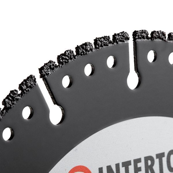 Диск універсальний сегментний алмазний, 180 мм, 16-18%, 8600 об/хв INTERTOOL CT-1011 CT-1011 фото