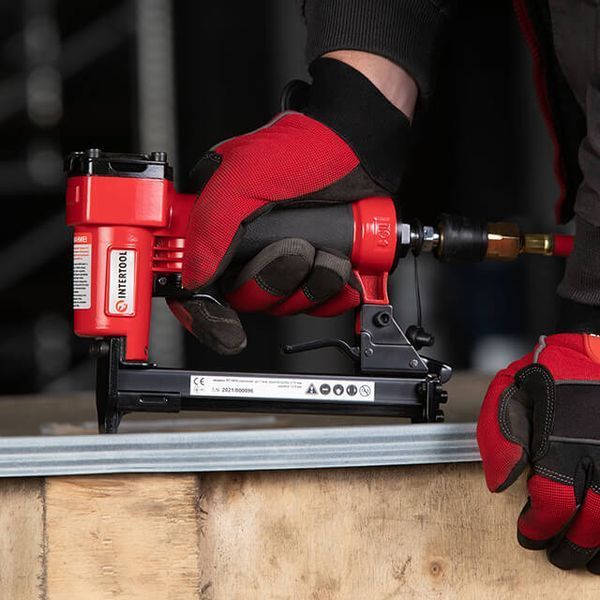 Степлер пневматичний, для скоби 12,80&times;16 мм INTERTOOL PT-1610 PT-1610 фото