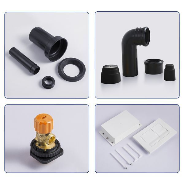 Комплект: Mixxus Premium Ellipse-SET-2102 (в 2 ящ) Унитаз система смыва Tornado 3.0+ Инсталляция Koer KT-0404 + панель KT-0604-01 Chrome (MP6690) MP6690 фото