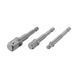 Набір перехідників з Hex 1/4" на квадрат 1/4", 3/8", 1/2", під шуруповерт, Cr-V, STORM INTERTOOL VT-0235 VT-0235 фото 1