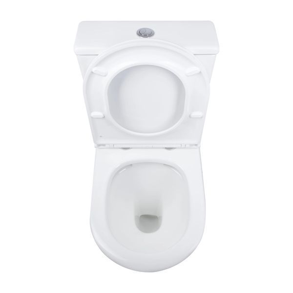 Чаша унитаза-компакта Mixxus Bevel-0405-R Bowl 605х370х800 Rimless без сиденья (MI8352) MI8352 фото