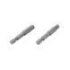 Перехідник з Hex 1/4" на квадрат 1/4", під шуруповерт, Cr-V, уп. 2 шт., STORM INTERTOOL VT-0234 VT-0234 фото 2