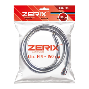 Шланг для кухні Zerix Chr.F14 (150 см) (ZX2622) ZX2622 фото