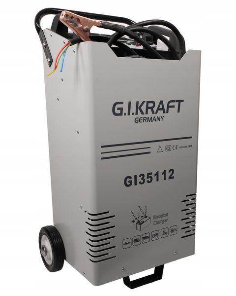 Пускозарядний пристрій 12/24 V, 500 A, 220 V G.I.KRAFT GI35112 GI35112 фото