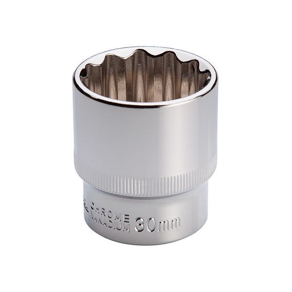 Головка дванадцятигранна 1/2", 30&times;44 мм, Cr-V STORM INTERTOOL ET-0230 ET-0230 фото