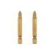 Комплект викруткових насадок, PH2, 1/4"&times;50 мм, Titanium, S2, 2 од., STORM INTERTOOL VT-0233 VT-0233 фото 3