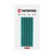 Комплект клеевых зеленых стержней, 7,4&times;100 мм, 12 шт. INTERTOOL RT-1058 RT-1058 фото 1