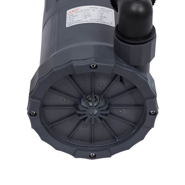 Насос дренажний садовий 0.3кВт Hmax 7м Qmax 166л/хв (част. до 5мм) LEO (773112) 773112 фото