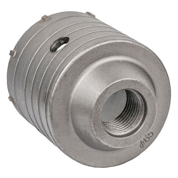 Коронка по бетону &Oslash;65&times;70мм 8 зубців (тубус) SIGMA (1513071) 1513071 фото