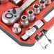 Набор инструментов 1/2" 21ед (ET-6021SP) INTERTOOL ET-9021 ET-9021 фото 5