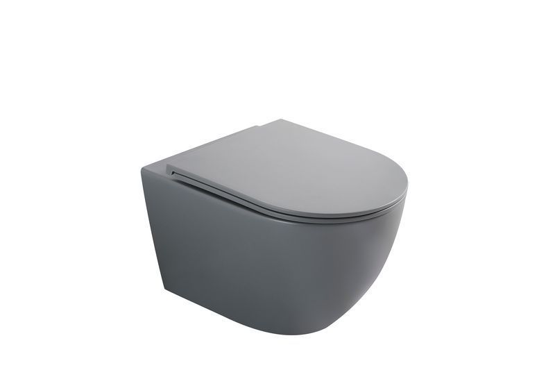 Комплект: Mixxus Premium Ellipse-SET-2101 Gray (в 2 ящ) Унитаз система смыва Tornado 3.0+ Инсталляция Koer KT-0404 + панель KT-0604-07 Gun Gray (MP6668) MP6668 фото
