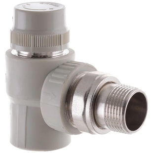 Кран термостатичний кутовий PPR 25x3/4 Koer K0150.PRO (KP0190) KP0190 фото