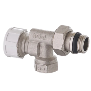 Кран радиаторный термостатический Roho R5171-050 - 1/2" (М30х1,5) осевой (антипротечка) (RO0127) RO0127 фото
