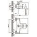 Смеситель для душа Haiba Hansberg 003 матовый (HB0174) HB0174 фото 2