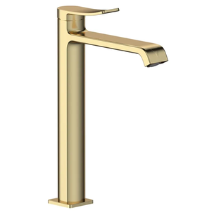 Змішувач для умивальника Mixxus Premium DALI 001 NUT HIGH Brushed Gold (MI6763) MI6763 фото