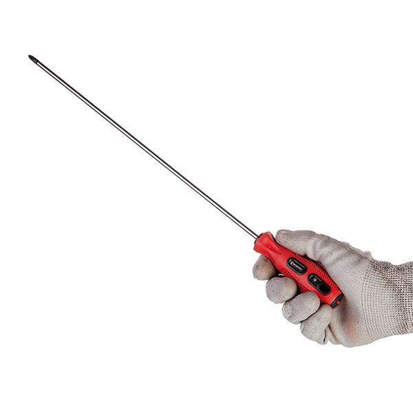 Отвертка крестовая, PH1&times;300 мм, Cr-V INTERTOOL VT-3142 VT-3142 фото