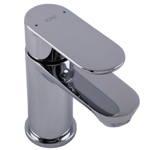 Змішувач для умивальника TOPAZ BARTS TB 07201-H36 висота H-130мм ,шланги TAQ-M1055,D35 000015532 фото
