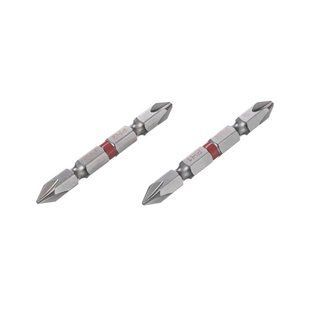 Комплект отверточных насадок, PH1, PH2, 1/4"&times;60 мм, S2, 2 ед., STORM INTERTOOL VT-0230 VT-0230 фото
