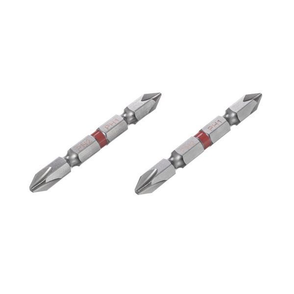 Комплект викруткових насадок, PH1, PH2, 1/4"&times;60 мм, S2, 2 од., STORM INTERTOOL VT-0230 VT-0230 фото