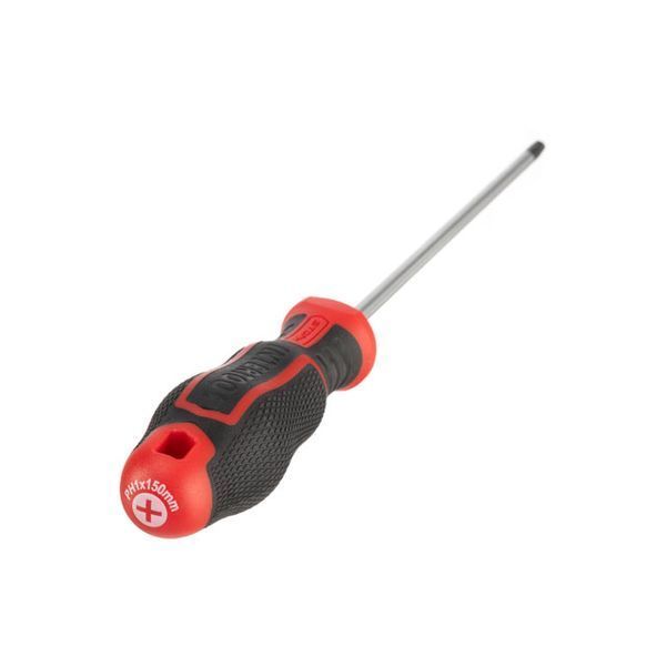 Отвертка крестовая, PH1&times;150 мм, S2, STORM INTERTOOL VT-3418 VT-3418 фото