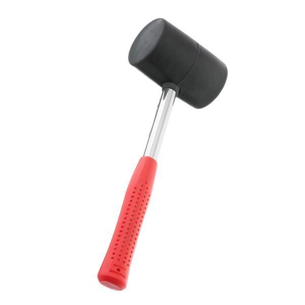 Киевлянка резиновая, 680 г, 60 мм, черная резина, металлическая ручка INTERTOOL HT-0232 HT-0232 фото